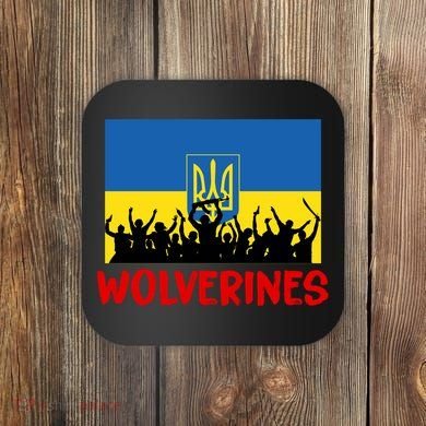 Wolverines Soldier Support Peace Stand Up Coaster