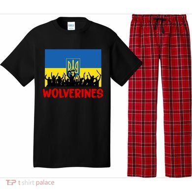 Wolverines Soldier Support Peace Stand Up Pajama Set