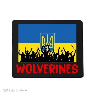 Wolverines Soldier Support Peace Stand Up Mousepad