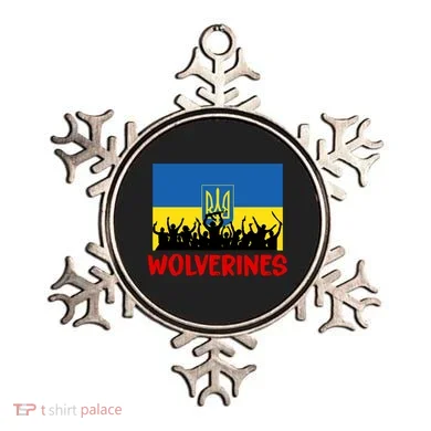 Wolverines Soldier Support Peace Stand Up Ornament