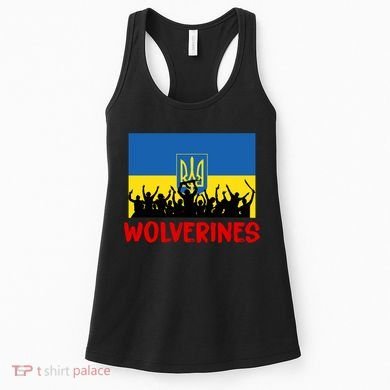 Wolverines Soldier Support Peace Stand Up Women's Tank Top