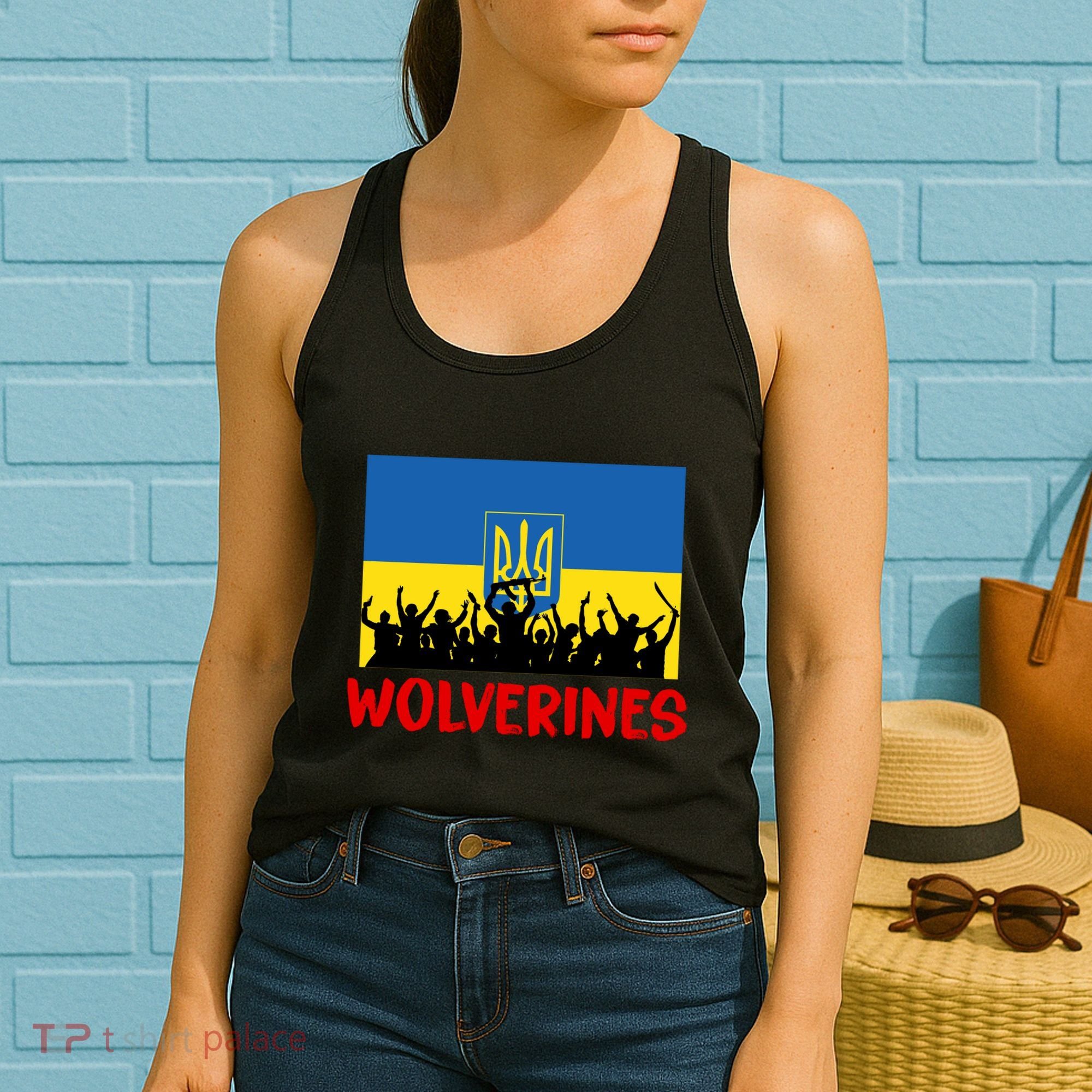 Wolverines Soldier Support Peace Stand Up Women's Tank Top