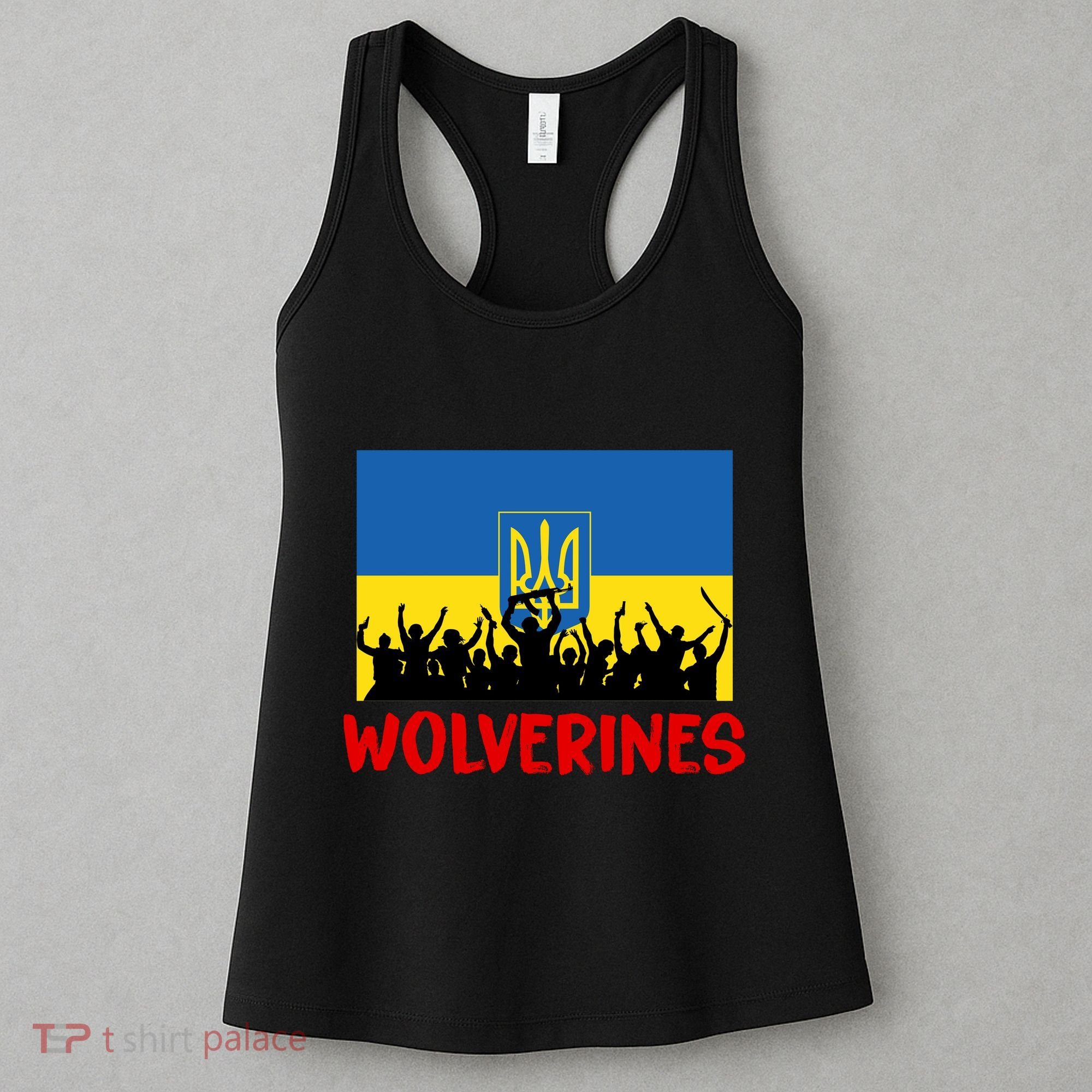 Wolverines Soldier Support Peace Stand Up Women's Tank Top
