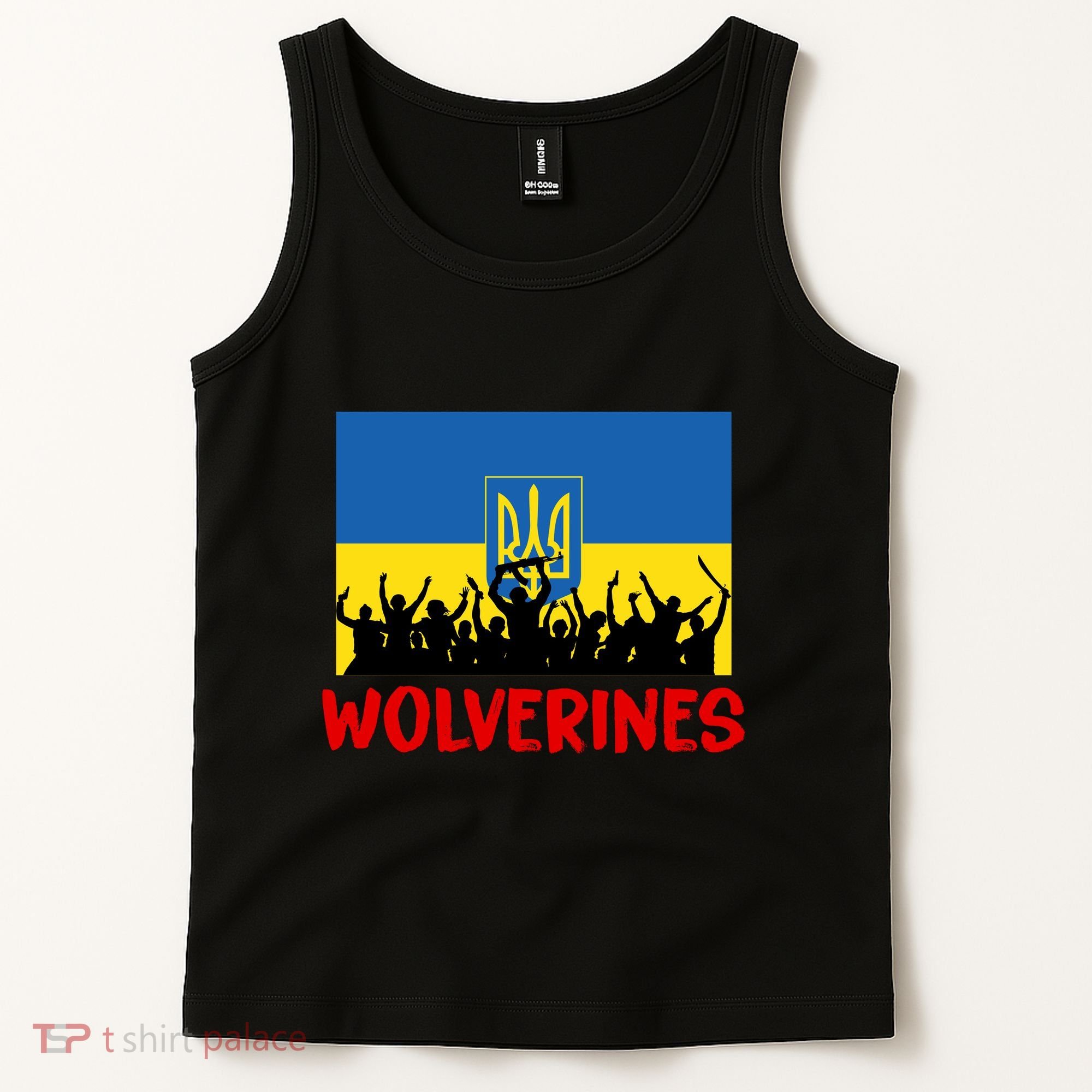 Wolverines Soldier Support Peace Stand Up Tank Top