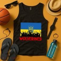 Wolverines Soldier Support Peace Stand Up Tank Top thumb 4