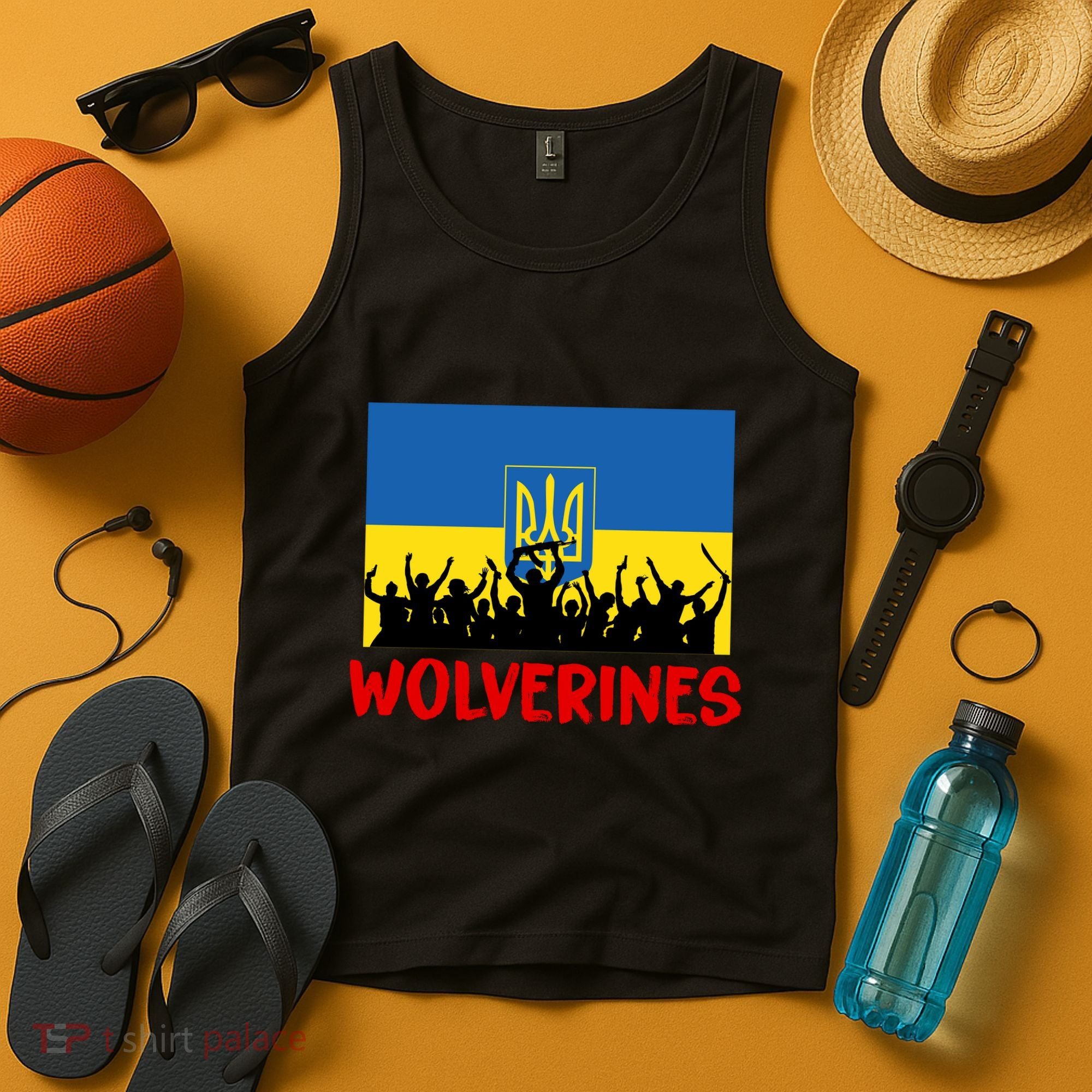 Wolverines Soldier Support Peace Stand Up Tank Top