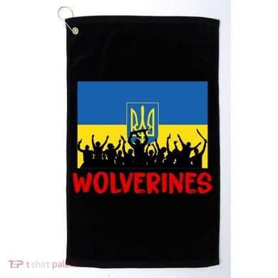 Wolverines Soldier Support Peace Stand Up Golf Towel