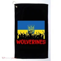 Wolverines Soldier Support Peace Stand Up Golf Towel thumb 0