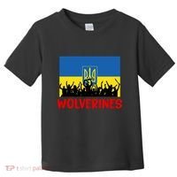 Wolverines Soldier Support Peace Stand Up Toddler T-Shirt thumb 0