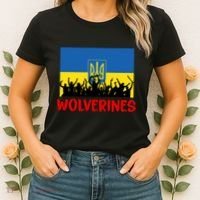 Wolverines Soldier Support Peace Stand Up Women's T-Shirt thumb 2