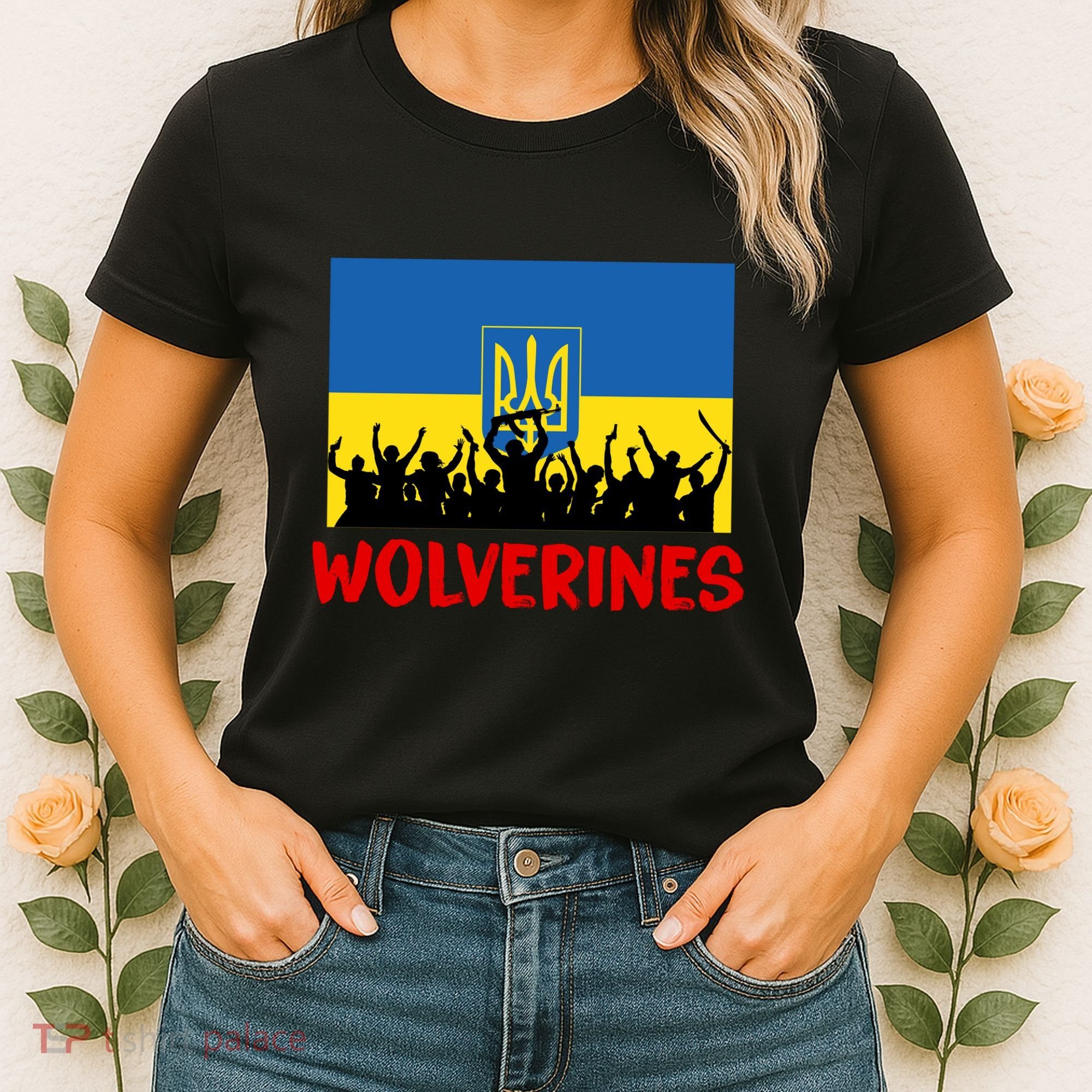 Wolverines Soldier Support Peace Stand Up Women's T-Shirt