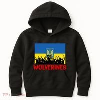 Wolverines Soldier Support Peace Stand Up Kids Hoodie thumb 0