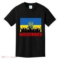 Wolverines Soldier Support Peace Stand Up Kids T-Shirt thumb 0