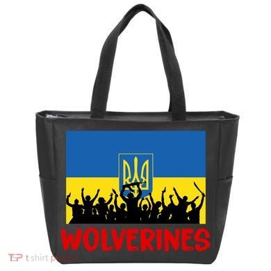 Wolverines Soldier Support Peace Stand Up Tote Bag