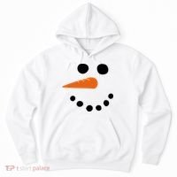 Winter Snowman Snow Face Hoodie thumb 0
