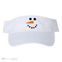 Winter Snowman Snow Face Visor thumb 0