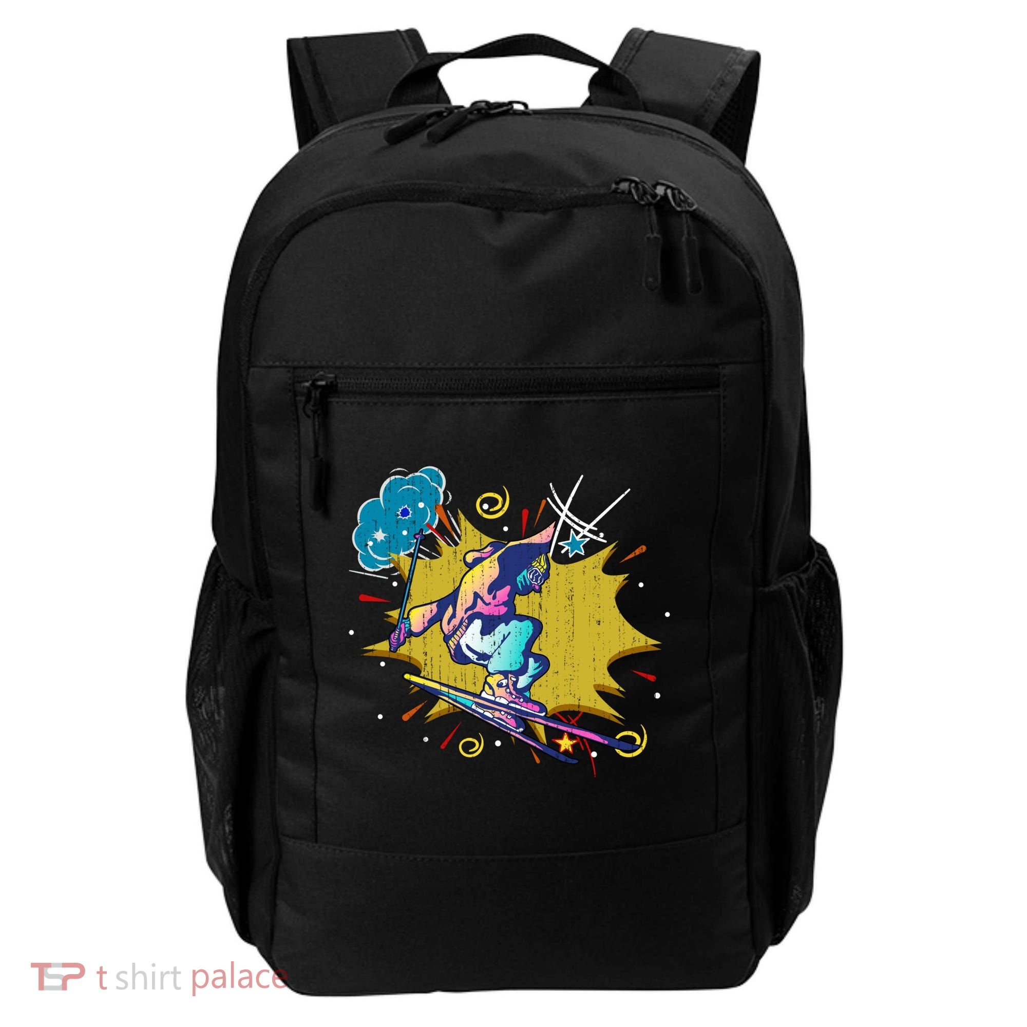 Winter Sports Ski Instructor Skier Skiing Lover Ski Gift Backpack