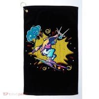Winter Sports Ski Instructor Skier Skiing Lover Ski Gift Golf Towel thumb 0