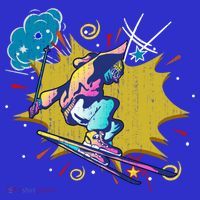 Winter Sports Ski Instructor Skier Skiing Lover Ski Gift Coaster thumb 2