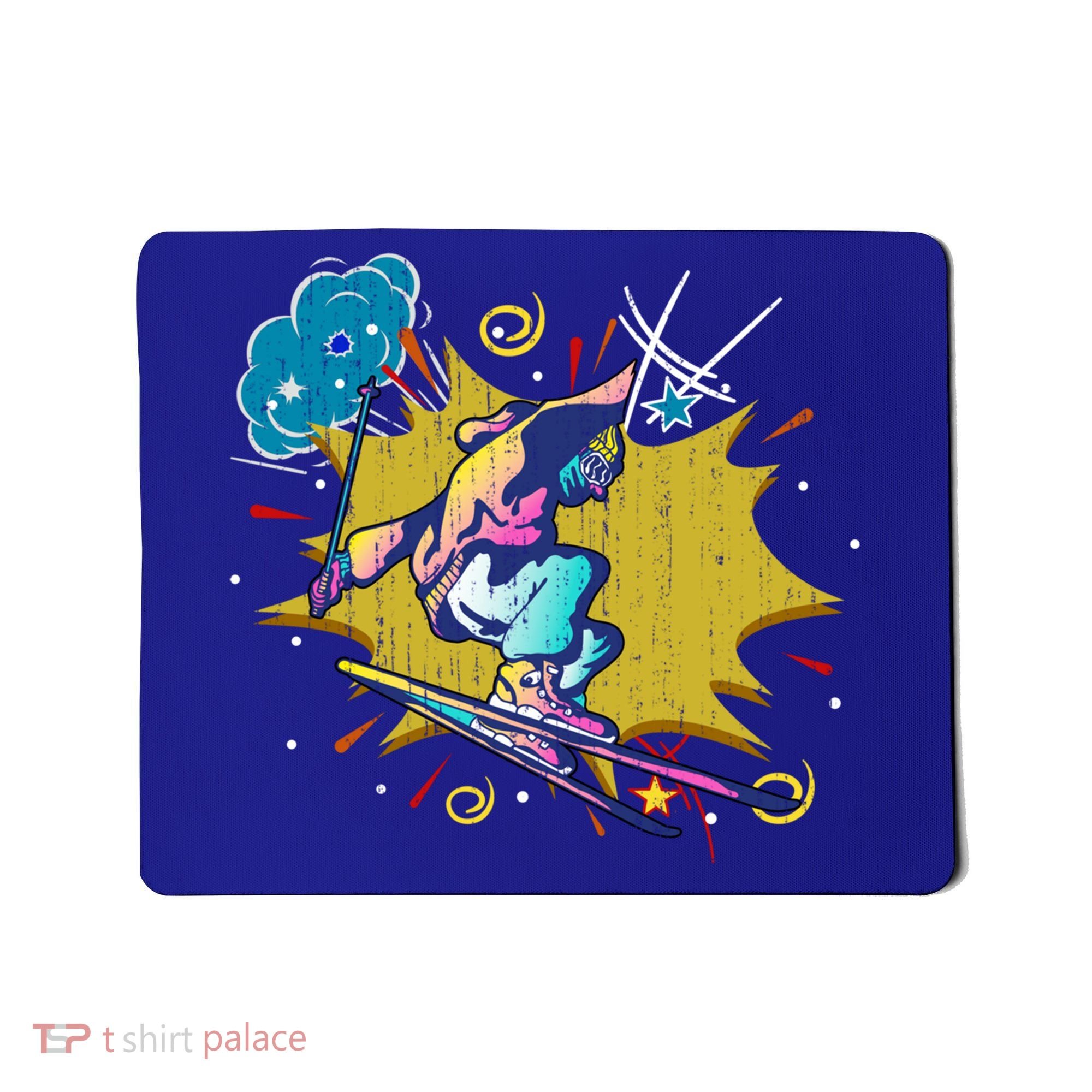 Winter Sports Ski Instructor Skier Skiing Lover Ski Gift Mousepad