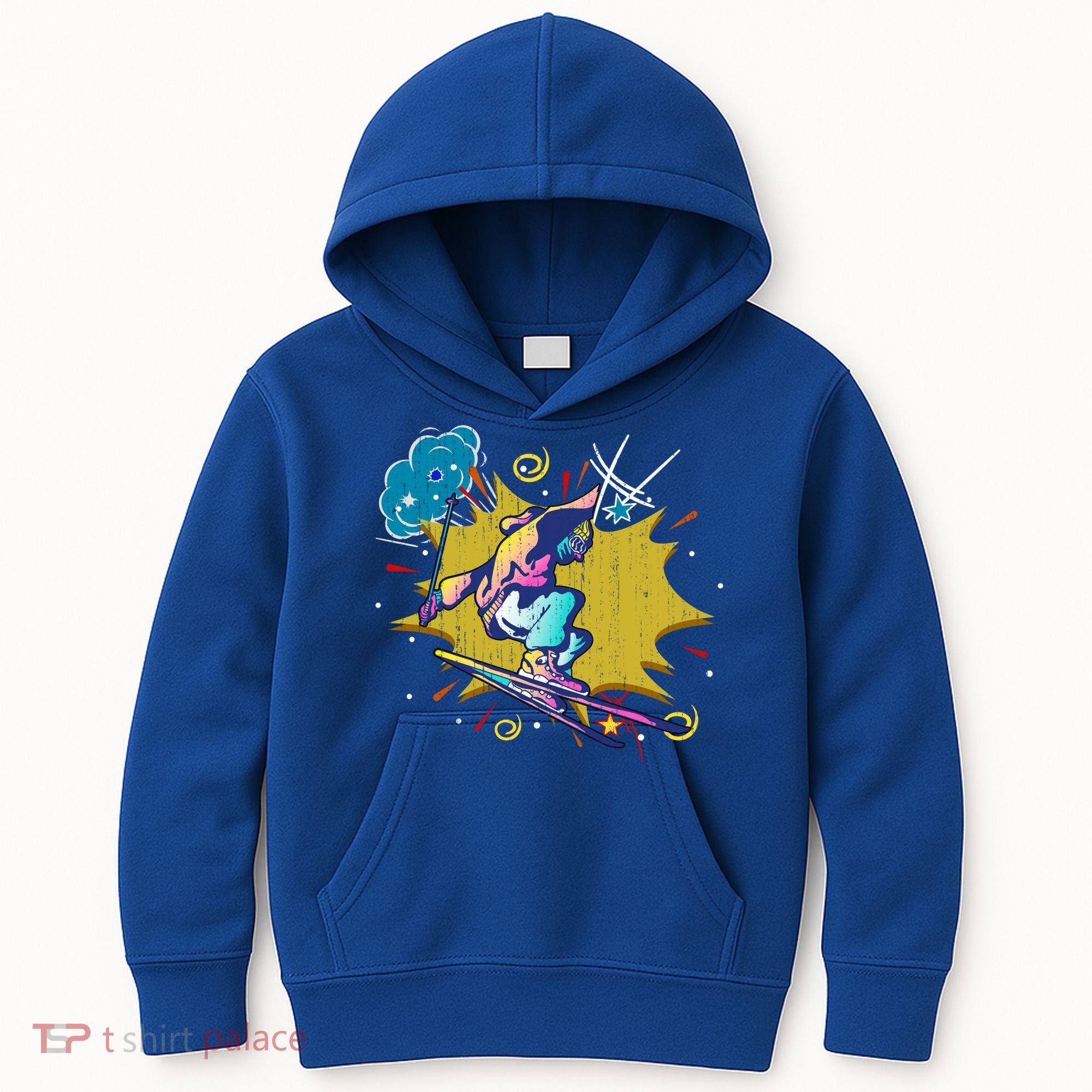 Winter Sports Ski Instructor Skier Skiing Lover Ski Gift Kids Hoodie