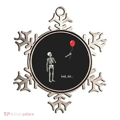 Well, Shit… Skeleton Balloon Funny For Halloween Ornament