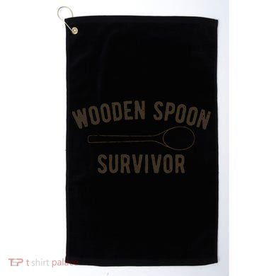 Wooden Spoon Survivor Golf Towel