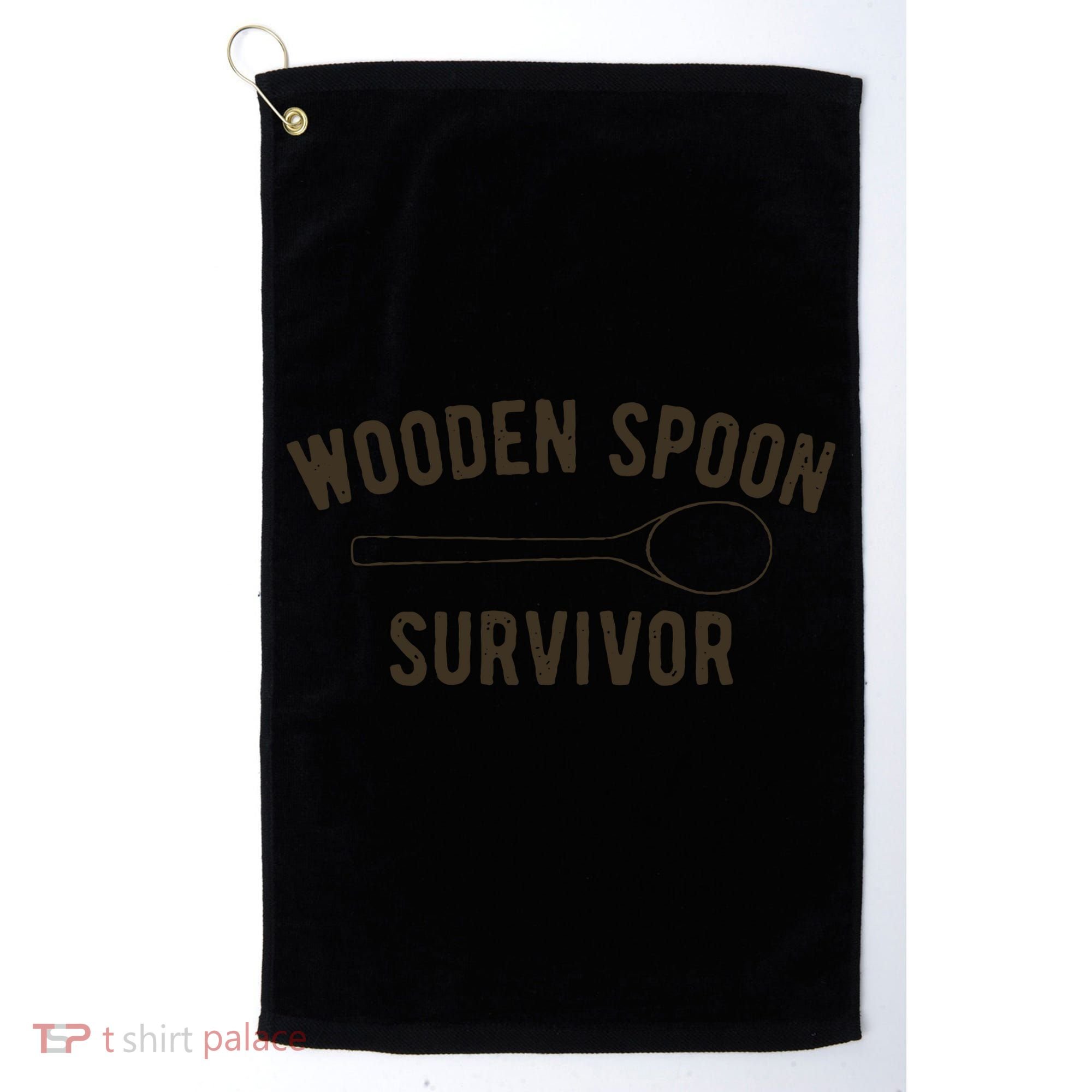 Wooden Spoon Survivor Golf Towel