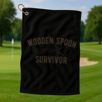 Wooden Spoon Survivor Golf Towel thumb 1