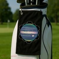 Webb Space Telescope New Image Jupiter Jwst Golf Towel thumb 2
