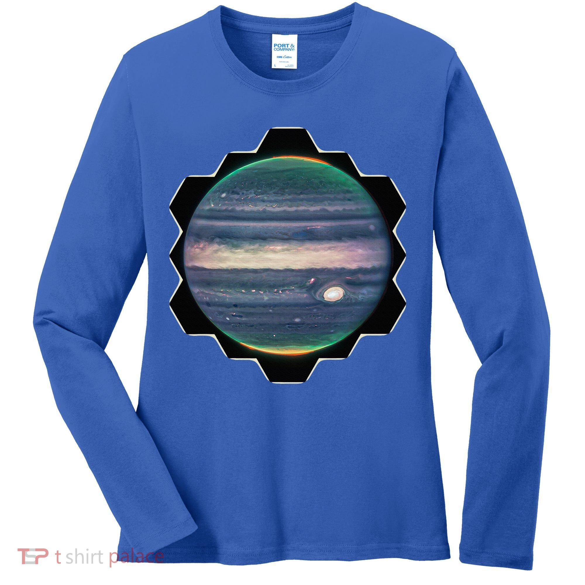 Webb Space Telescope New Image Jupiter Jwst Women's Long Sleeve Shirt