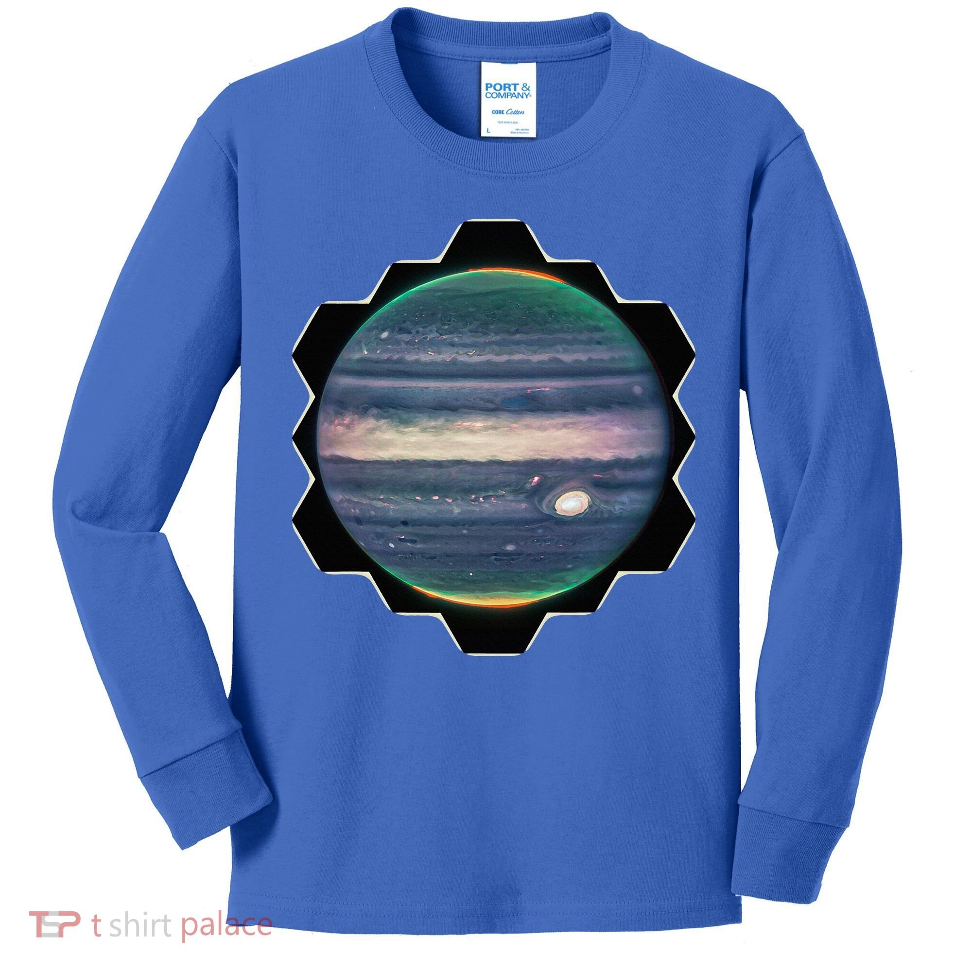 Webb Space Telescope New Image Jupiter Jwst Kids Long Sleeve Shirt