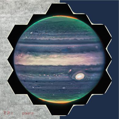 Webb Space Telescope New Image Jupiter Jwst Kids Colorblock Raglan Jersey