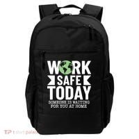 Work Safe Today World Day For Safety And Health Backpack thumb 0