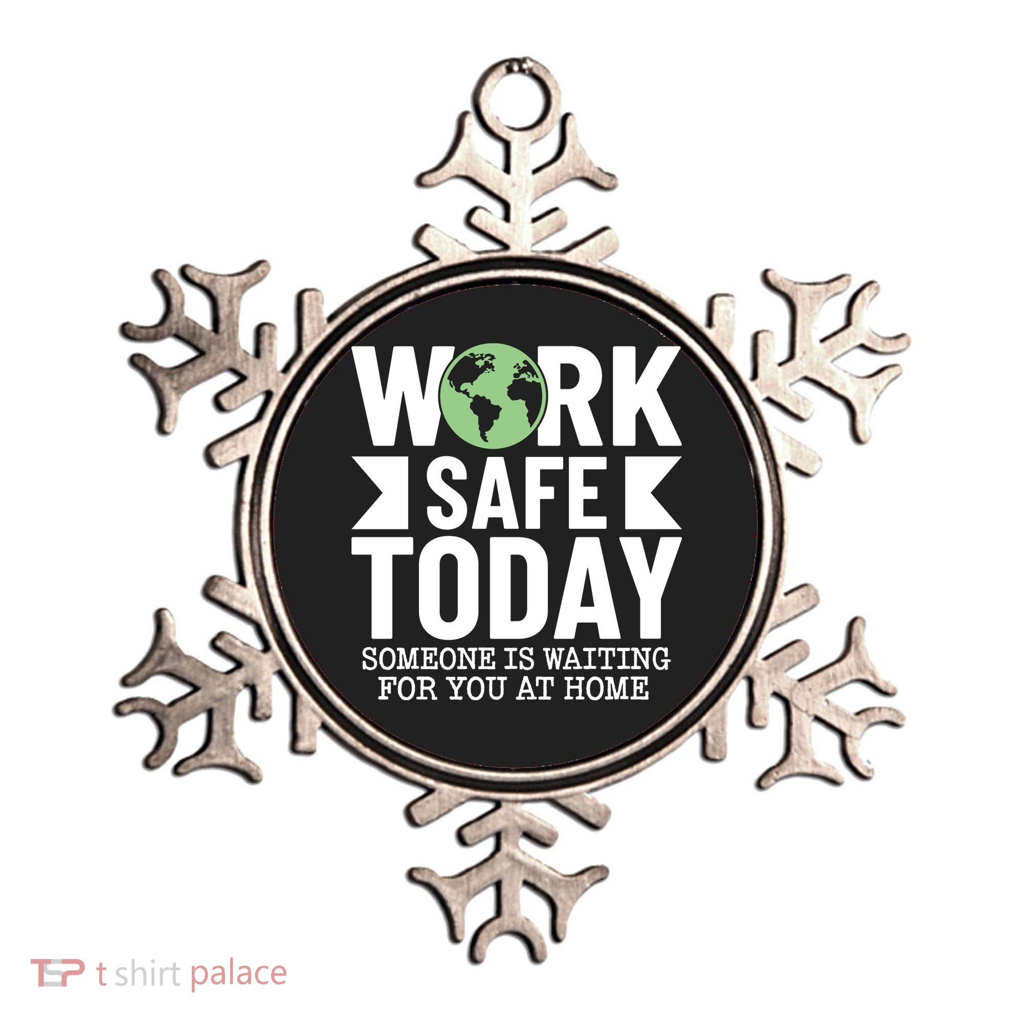 Work Safe Today World Day For Safety And Health Ornament