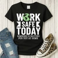 Work Safe Today World Day For Safety And Health Women's T-Shirt thumb 3