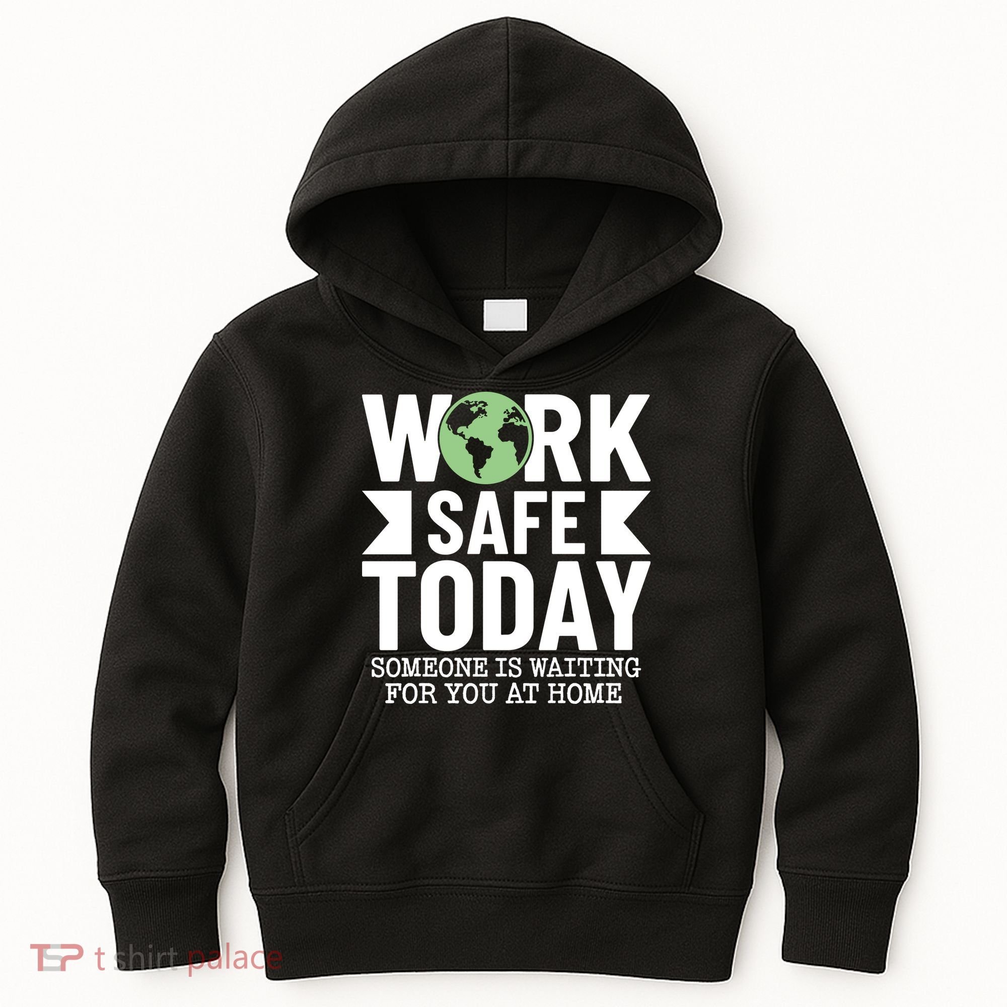 Work Safe Today World Day For Safety And Health Kids Hoodie