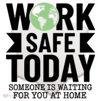 Work Safe Today World Day For Safety And Health Ceramic Ornament thumb 2
