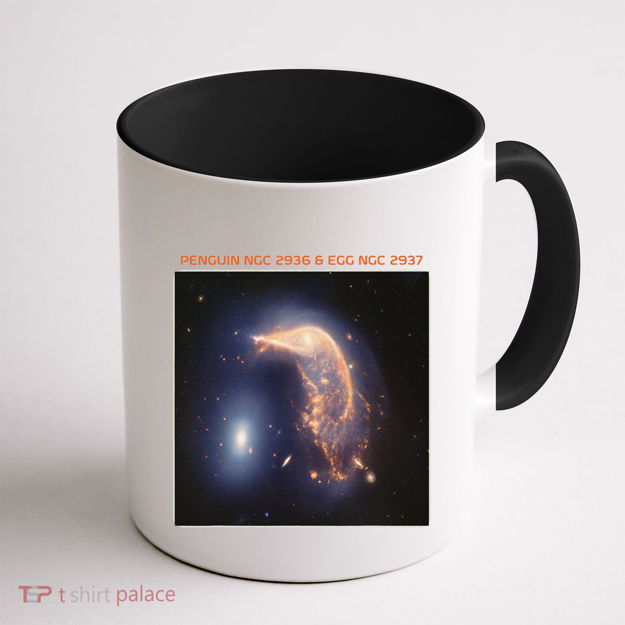 Webb Space Telescope The Penguin And Egg Ngc 2936 2937 Jwst Coffee Mug