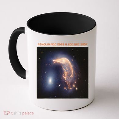Webb Space Telescope The Penguin And Egg Ngc 2936 2937 Jwst Coffee Mug