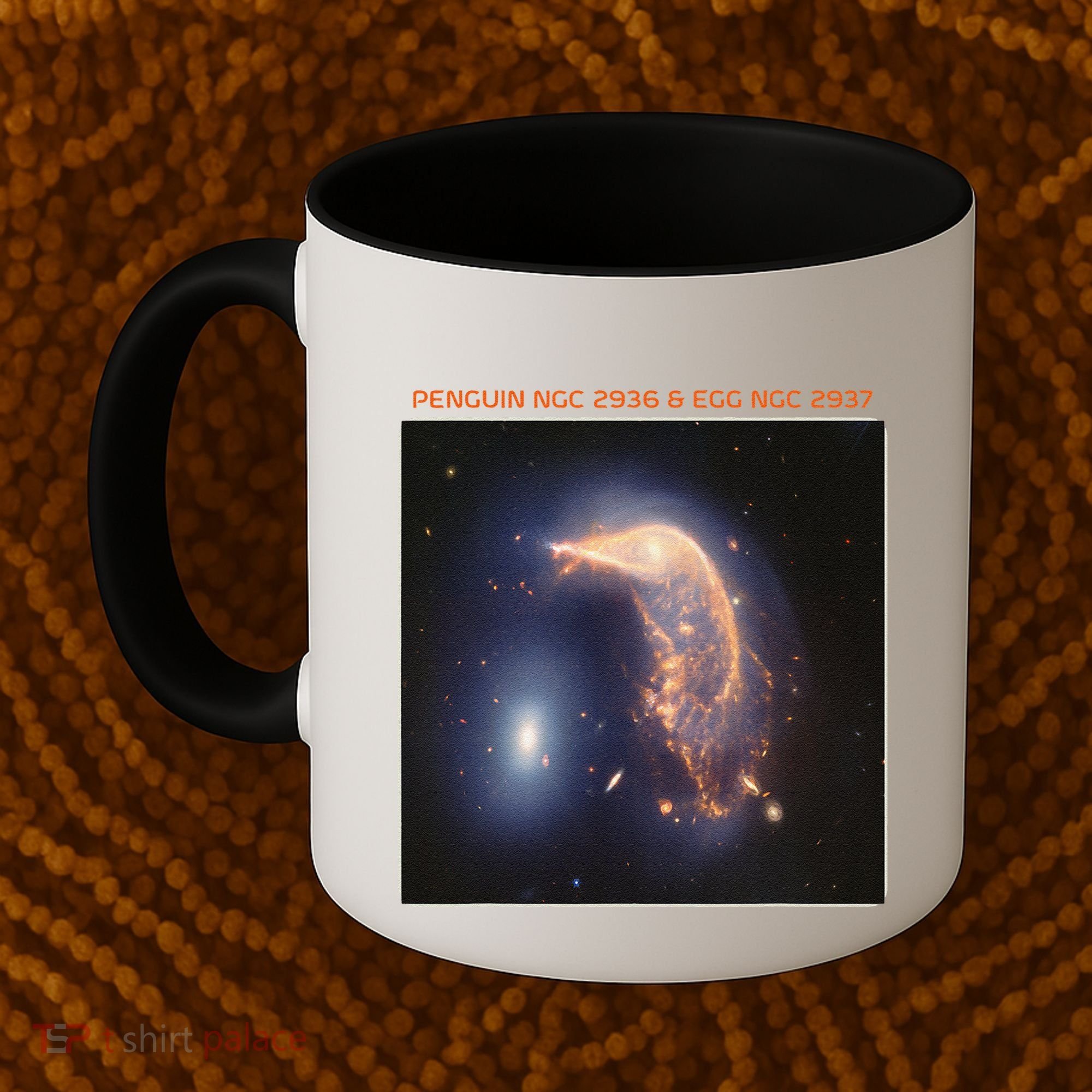 Webb Space Telescope The Penguin And Egg Ngc 2936 2937 Jwst Coffee Mug