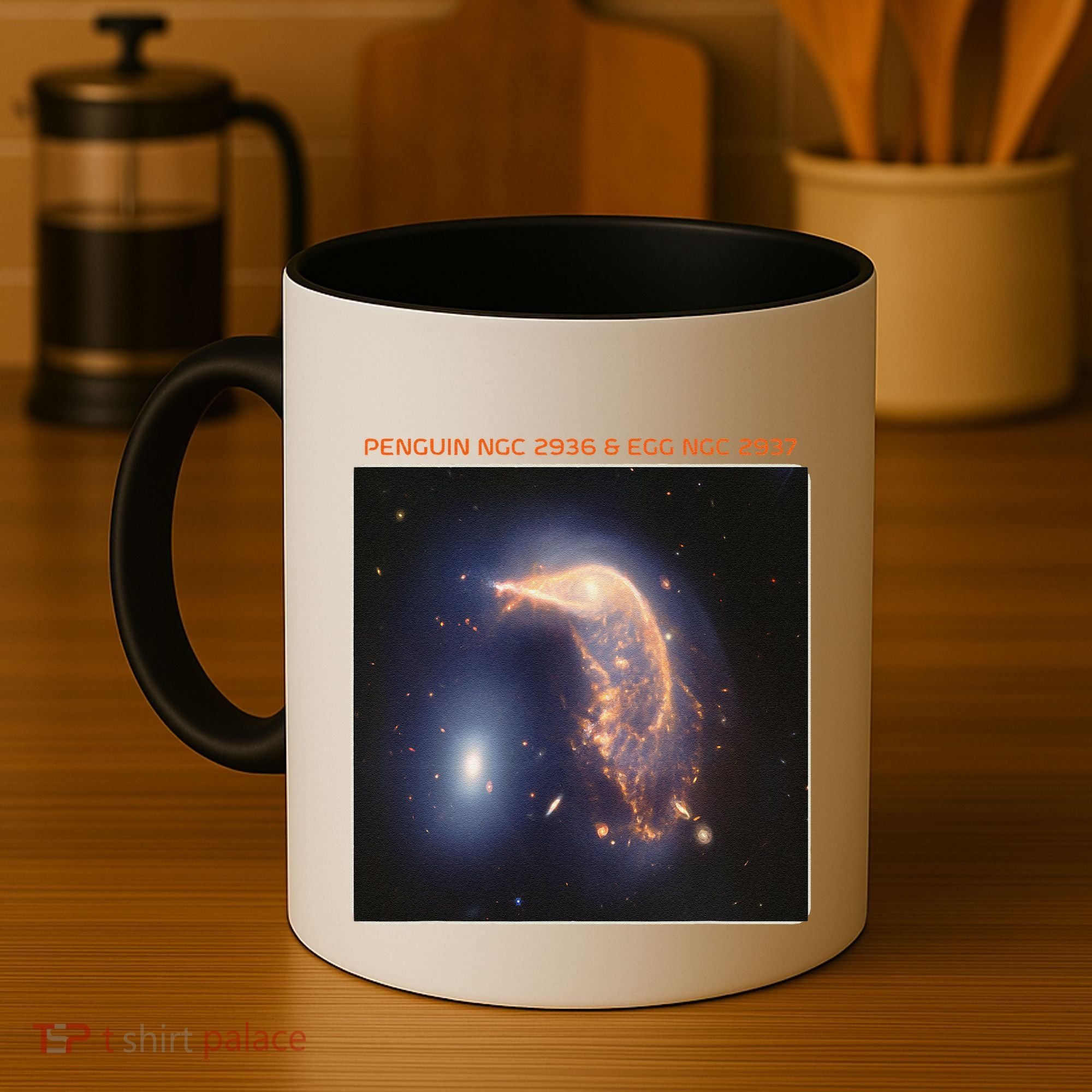 Webb Space Telescope The Penguin And Egg Ngc 2936 2937 Jwst Coffee Mug