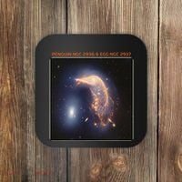 Webb Space Telescope The Penguin And Egg Ngc 2936 2937 Jwst Coaster thumb 0