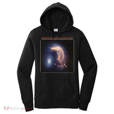 Webb Space Telescope The Penguin And Egg Ngc 2936 2937 Jwst Women's Hoodie