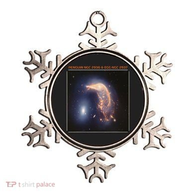 Webb Space Telescope The Penguin And Egg Ngc 2936 2937 Jwst Ornament