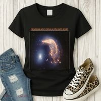 Webb Space Telescope The Penguin And Egg Ngc 2936 2937 Jwst Women's T-Shirt thumb 3