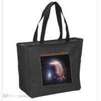 Webb Space Telescope The Penguin And Egg Ngc 2936 2937 Jwst Tote Bag thumb 2