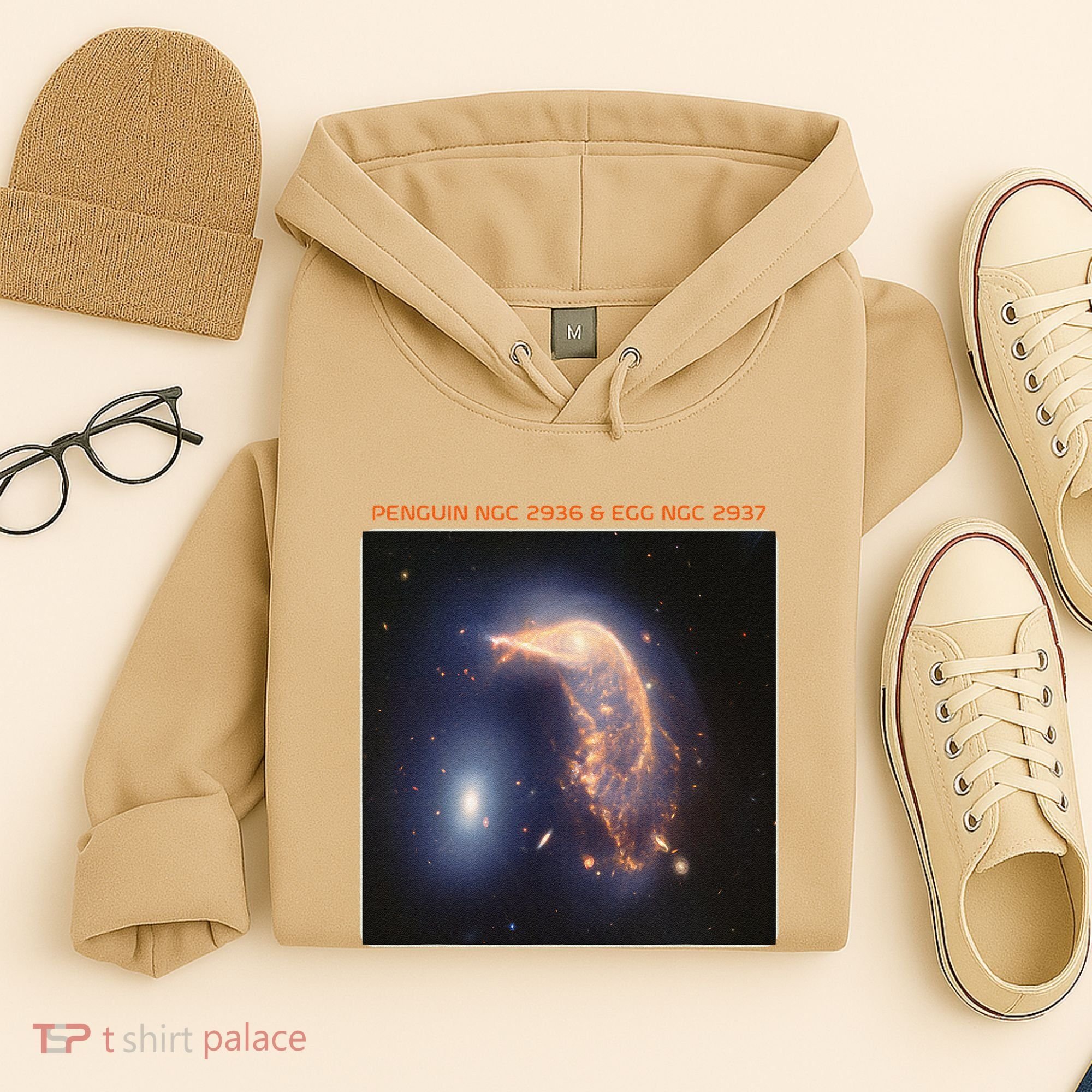Webb Space Telescope The Penguin And Egg Ngc 2936 2937 Jwst Hoodie