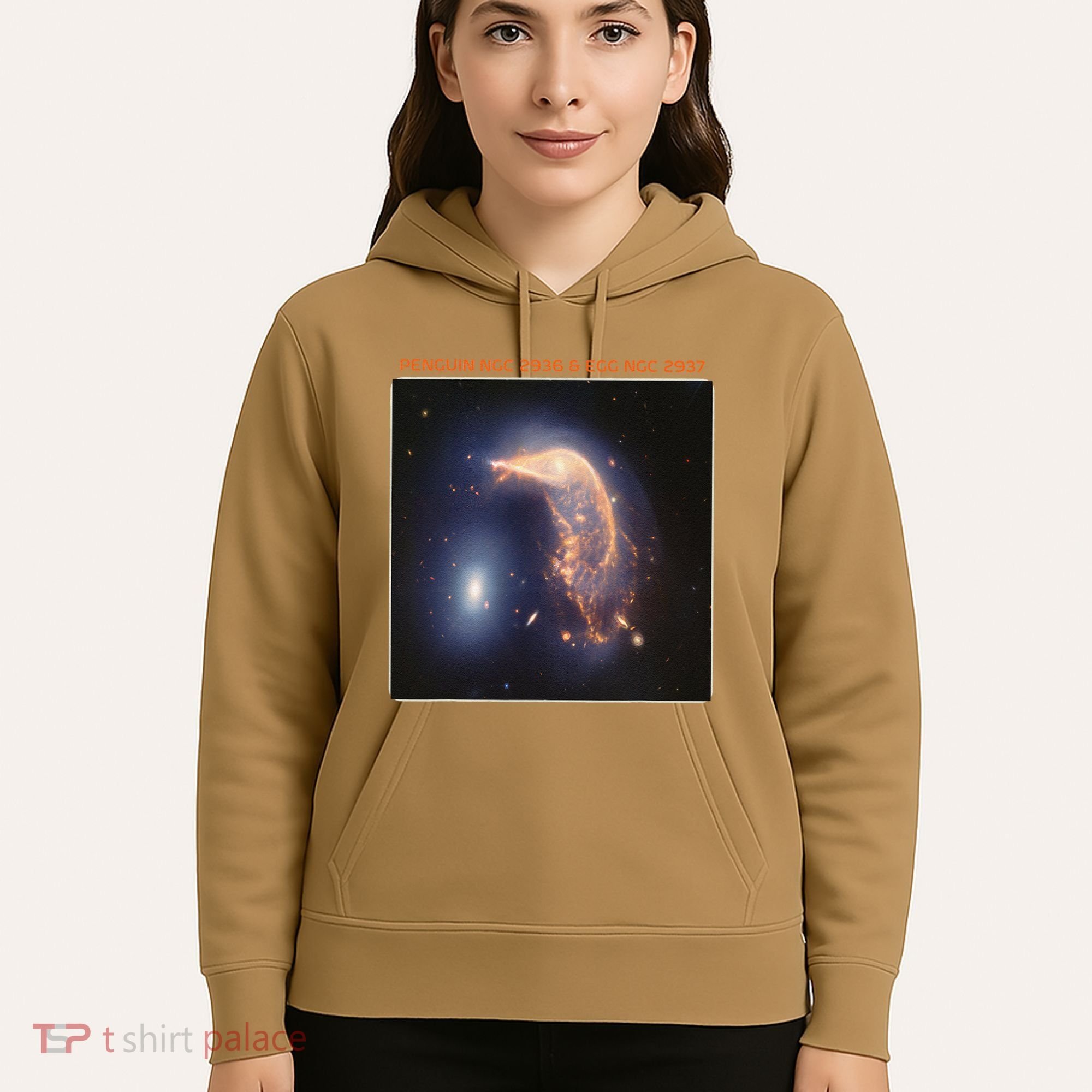 Webb Space Telescope The Penguin And Egg Ngc 2936 2937 Jwst Hoodie