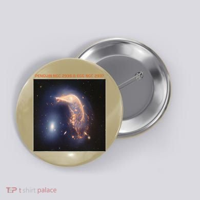 Webb Space Telescope The Penguin And Egg Ngc 2936 2937 Jwst Button